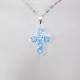 Small Cross - Karen-Silver Chain - 1